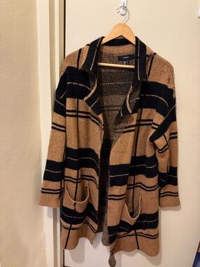 Brown and Black Cardigan